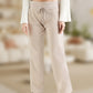 3/4 High-Waist Slim Fit Drawstring Pocket Joggers