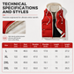 Thickened Hooded Winter Puffer Vest