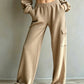 Women's High Waisted Drawstring Pants