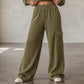 Women's High Waisted Drawstring Pants