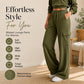 Women's High Waisted Drawstring Pants
