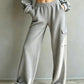 Women's High Waisted Drawstring Pants