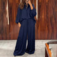 Women's Casual Loose Top & Trousers Set
