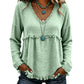 Bestseller🏆👚 Tassel V-Neck Blouse – Timeless Silhouette & All-Day Comfort for Every Look