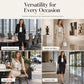 Bestseller🏆👔 Modern 2-Piece Skirt Suit – Timeless Silhouette & All-Day Comfort for Every Occasion