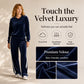 Bestseller🏆👚💕 Velvet Hooded Sweatshirt & Pants Set – Timeless Comfort & Effortless Style for Every Occasion