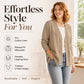 Bestseller🏆🧥 Breathable V-Neck Cardigan – Timeless Silhouette & All-Day Comfort for Every Look