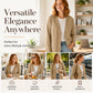Bestseller🏆🧥 Breathable V-Neck Cardigan – Timeless Silhouette & All-Day Comfort for Every Look