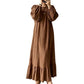 🏆Bestseller 👗 Flowing Ruffle Maxi Gown – Timeless Vintage Charm with Modern Breathable Comfort