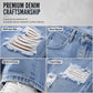 Bestseller🏆👖 Distressed Wide‑Leg Denim Pants – Conceal Leg Shape Imperfections & Durable Craftsmanship for Modern Street Look
