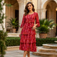 Bestseller🏆👗 Floral Print Ruffle Dress – Timeless Silhouette & All-Day Comfort for Every Occasion