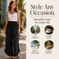 🌸👖New Arrivals - Cotton Linen High-Rise Trousers – Soft Drape & All-Day Comfort for Any Casual Look