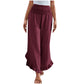 🌸👖New Arrivals - Cotton Linen High-Rise Trousers – Soft Drape & All-Day Comfort for Any Casual Look