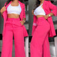 Bestseller🏆👔💕 Blazer & Wide-Leg Pants Set – Timeless Silhouette & All-Day Comfort for Every Look