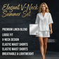 ✨🌺New Arrivals - V‑Neck Top & Wide‑Leg Shorts Set – Lightweight Premium Blend & Draped Silhouette for Vacation or Daily Outing