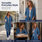 Bestseller🏆🧥 Hooded Cardigan – Timeless Silhouette & Effortless Style for Every Look