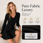 Women's Knit Long Sleeve A-Line Dress