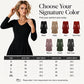 Women's Knit Long Sleeve A-Line Dress