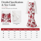 Women's Elegant Floral Print Flare Dress
