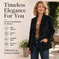 Women's Suede Blazer Jacket