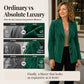 Women's Suede Blazer Jacket