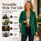 Women's Suede Blazer Jacket