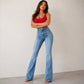 Women's High Waisted Flare Jeans