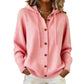 Women's Cozy Hooded Knit Cardigan