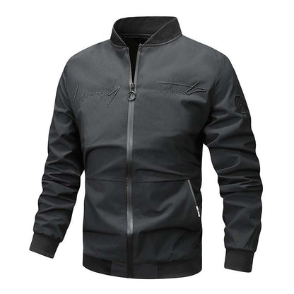 Men's Casual Fashion Zipper Jacket