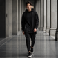 Men's Casual Loose Hooded Sweatshirt