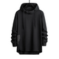 Men's Casual Loose Hooded Sweatshirt