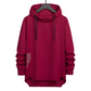 Men's Casual Loose Hooded Sweatshirt