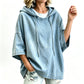 Bestseller🏆🧥 Denim Hoodie – Timeless Silhouette & All-Day Comfort for Every Occasion