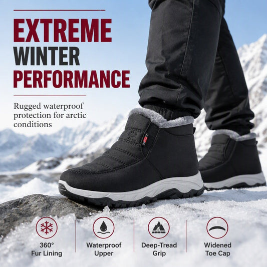 ❄️New Arrivals - Warm Slip-On Boots – Plush Lining, Non-Slip Sole
