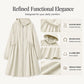 Women's Casual Loose Mid-Length Hooded Jacket
