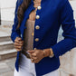 💎✨ Bestseller – Gold-Button Blazer – Fitted and Elegant