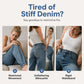 👖✨ Bestseller – High-Waist Barrel Jeans with Stretch for Women