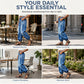 👖✨ Bestseller – High-Waist Barrel Jeans with Stretch for Women