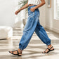 👖✨ Bestseller – High-Waist Barrel Jeans with Stretch for Women