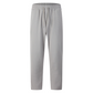👖 Pull On & Go | Men's Waffle-Knit Drawstring Straight-Leg Pants