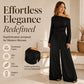 Bestseller🏆Women's Off-Shoulder Wide-Leg Jumpsuit