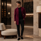 Men's Casual Slim Fit Longline Knit Top