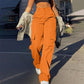 👖 More Pockets, Easy Movement | Women's High-Waist Straight-Leg Cargo Pants