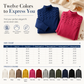 🛍️New Arrivals - Casual Solid Color Turtleneck Knit Pullover
