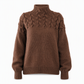 🛍️New Arrivals - Casual Solid Color Turtleneck Knit Pullover