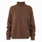 🛍️New Arrivals - Casual Solid Color Turtleneck Knit Pullover