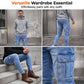 💥 Utility with an Edge | Men's Stretch Cargo Jeans with Ankle Zippers