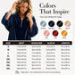 Women's 3/4 Sleeve Half-Zip Velvet Top