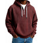 Men's Casual Half-Zip Corduroy Hoodie