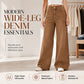 Women's High-Waisted Wide-Leg Casual Jeans